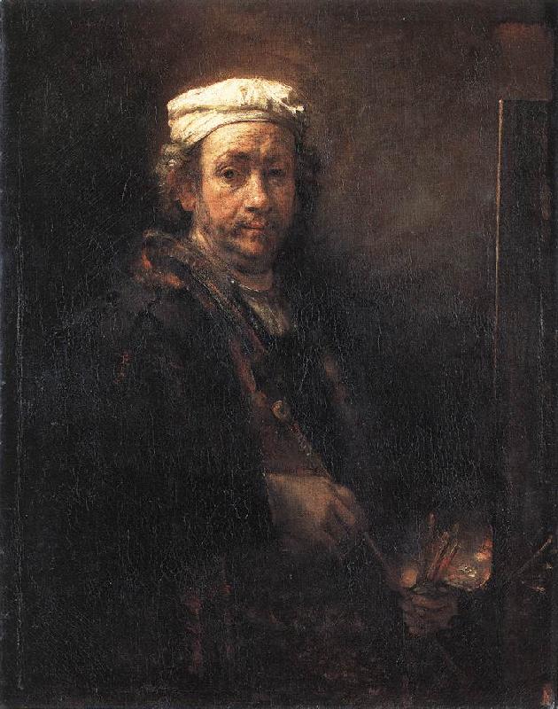 REMBRANDT Harmenszoon van Rijn Portrait of the Artist at His Easel gu